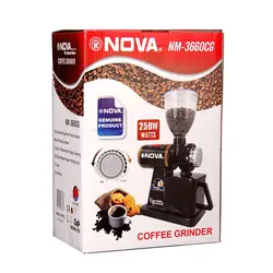 آسیاب قهوه نیمه صنعتی نوا NOVA NM-3660CG