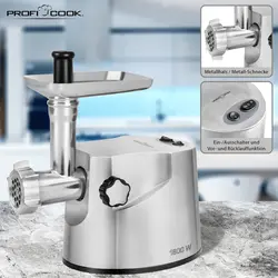 چرخ گوشت پروفی کوک PROFI COOK PC-FW1172