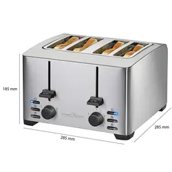 توستر پروفی کوک PROFI COOK PC-TA1073
