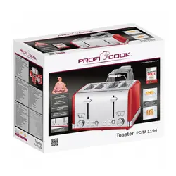 توستر پروفی کوک سری PROFI COOK PC-TA 1194 – VINTAGE