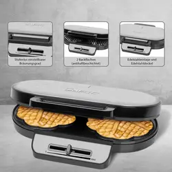 وافل ساز کلترونیک CLATRONIC WA-3745