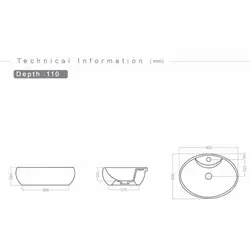 روشویی روکابینتی گلسار مدل پلاتوس 47 ؛ لیست قیمت و فروش