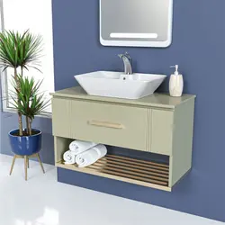 روشویی روکابینتی کرد مدل والریا 60 با ابعاد 14*60*40 سانتی متر - خانه استور