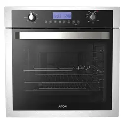 فر توکار آلتون مدل V202S گازی برقی با بدنه ای از جنس شیشه و استیل - خانه استور