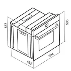 فر داتیس مدل DF-675 الترا توکار برقی ؛ لیست قیمت و فروش