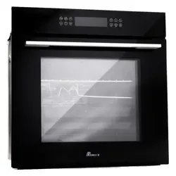 فر بیمکث مدل MF 0020 توکار برقی با نمای ظاهری شیشه مشکی - خانه استور