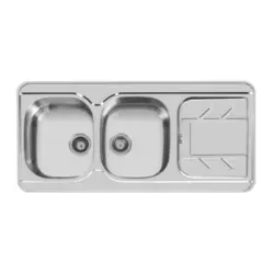 سینک ظرفشویی اخوان مدل 156 توکار از خانواده محصولات فانتزی - خانه استور