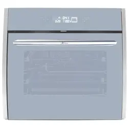 فر اخوان مدل F26 توکار برقی با نمای شیشه مشکی و استیل و ابعاد 55*60*60 - خانه استور