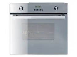 فر اخوان مدل F7 توکار گازی برقی با نمای شیشه رفلکتیو و ابعاد 55*60*60 - خانه استور