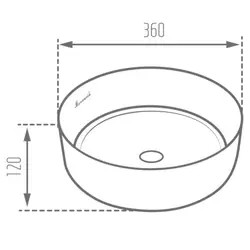 روشویی روسنگی مروارید مدل دلتا 36 ؛ لیست قیمت و فروش