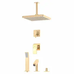 ملزومات شیر حمام توکار کلار مدل فلت لاکچری تیپ 5 ؛ لیست قیمت و فروش