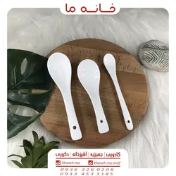 پیمانه ادویه و قاشق چایخوری سرامیکی