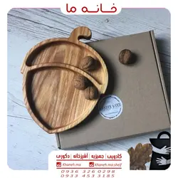 اردوخوری بامبو بلوط مدل x1254