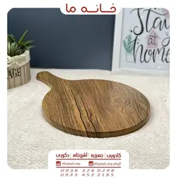 ظروف اردو خوری بامبو تخته پیتزا مدل ti9
