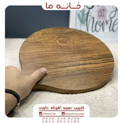 ظروف اردو خوری بامبو تخته پیتزا مدل ti9