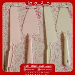 ست کارد کیک پلاستیکی