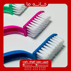 فرچه سه عددی پلاستیکی مدل یقه شور