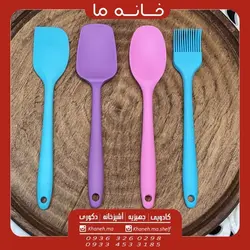 ابزار آشپزی سیلیکونی مدل رنگی