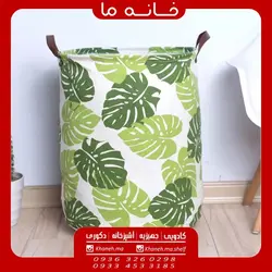 سبد رخت چرک مدل پارچه ای تاشو