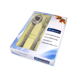 سرویس قاشق و چنگال 12 پارچه رومانزو (Romanzo) مدل 104