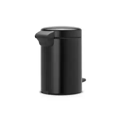 سطل پدالی 3 لیتر برابانتیا (Brabantia) مدل Matt Black