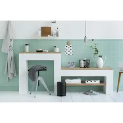سطل پدالی 3 لیتر برابانتیا (Brabantia) مدل Matt Black