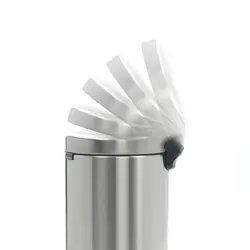 سطل پدالی 3 لیتر برابانتیا (Brabantia) مدل Fingerprint Proof - فروشگاه اینترنتی خانه نو