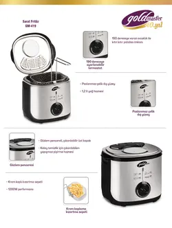 سرخکن مینی گلدمستر مدل SARAY کد GM419
