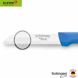 چاقو اره ای زولینگن (Solingen) لیزری دسته رنگی