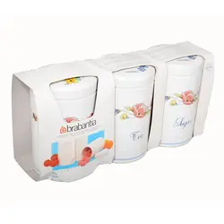 بانکه تمام استیل برابانتیا (Brabantia) میدو پک 3 تایی - فروشگاه اینترنتی خانه نو