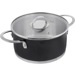 قابلمه استیل بکا (Beka) مدل BLACK RANGE سایز 16 - فروشگاه اینترنتی خانه نو