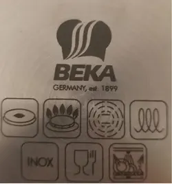 قابلمه استیل بکا (Beka) مدل BLACK RANGE سایز 16 - فروشگاه اینترنتی خانه نو