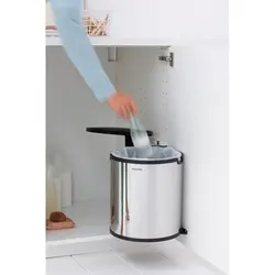 سطل زباله کابینتی 15 لیتر برابانتیا (Brabantia) مدل Built-in Bin