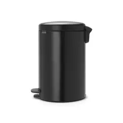 سطل پدالی 20 لیتر برابانتیا (Brabantia) مدل Matt Black - فروشگاه اینترنتی خانه نو