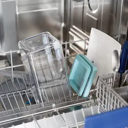 بانکه شیشه ای مربع 2.5لیتری برابانتیا (Brabantia)