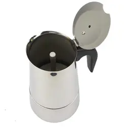 قهوه جوش آینوکس(INOX) مدل موکااستیل 4کاپ