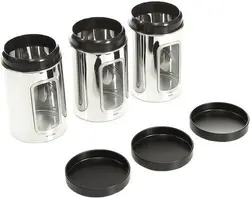 بانکه پنجره دار استیل برابانتیا (Brabantia) پک 3 تایی