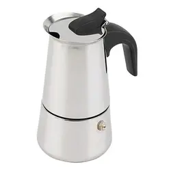 قهوه جوش آینوکس(INOX) مدل موکااستیل 6کاپ