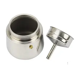 قهوه جوش آینوکس(INOX) مدل موکااستیل 2کاپ