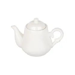 قوری چینی رومنس طرح ساده