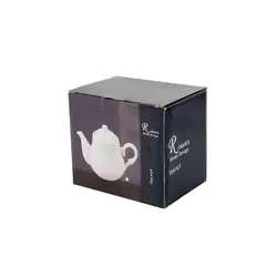 قوری چینی رومنس طرح ساده
