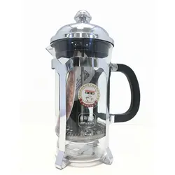 فرنچ پرس پیرکس JMLCoffee با کاور استیل 600 میلی لیتر