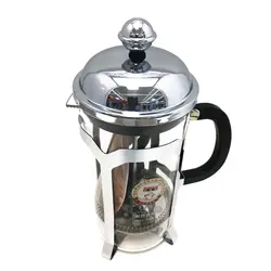 فرنچ پرس پیرکس JMLCoffee با کاور استیل 600 میلی لیتر