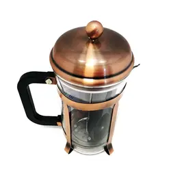 فرنچ پرس پیرکس JMLCoffee با کاور استیل 600 میلی لیتر