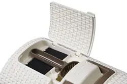 لانه کامل گربه کرور (CURVER) مدل RATTAN CAT LITTER BOX