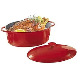 قابلمه بیضی تمام چدن بکا (Beka) مدل AROME سایز 30