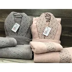 سرویس حوله Cevahir دو قلو 10 تکه کد cev991