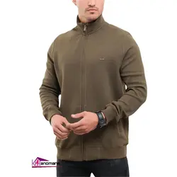 ژاکت مردانه اگزیتکس سبز ارتشی تمام زیپ