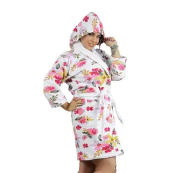 حوله پالتویی آتنا کد A8 سایز M پلاس پنبه ای