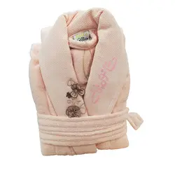 حوله پالتویی بلو مدل Tierno گلدوزی سایز 125 گلبهی